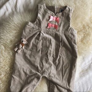 Jeanie ans jack corduroy overalls